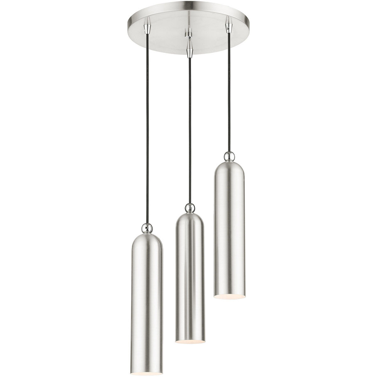 Ardmore 3 Light 13 inch Brushed Nickel Pendant Ceiling Light