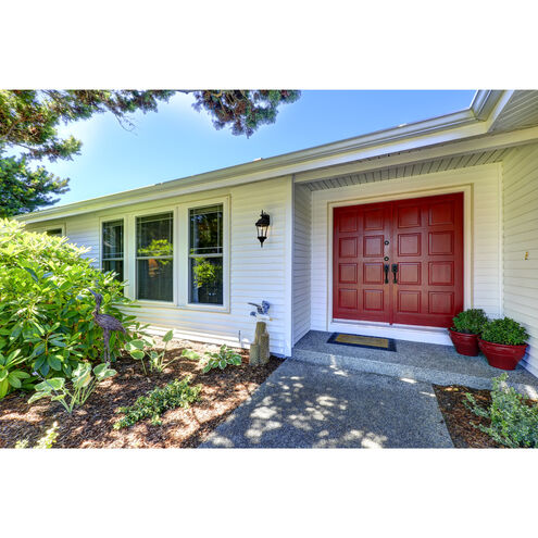 Wakefield 1 Light 24 inch Black Outdoor Wall Light