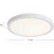 Mio LED 12.63 inch White Flush Mount Ceiling Light