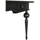 Kingsley 84 X 40 inch Hand Rubbed Black Partner Desk
