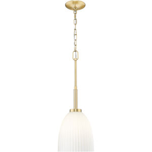 Naya 1 Light 8 inch Modern Gold Pendant Ceiling Light