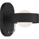Lift Off 1 Light 6.5 inch Sand Coal And Polished Nickel Bath Light Wall Light