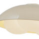 Alora Mood Robyn 3 Light 16 inch Pearl White Flush Mount Ceiling Light