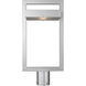 Luttrel LED 21.63 inch Silver Outdoor Post Mount Fixture