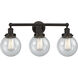 Beacon 3 Light 24.5 inch Oil Rubbed Bronze Bath Vanity Light Wall Light