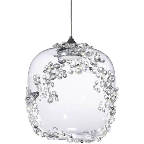 Forever Divine LED 12 inch Polished Chrome Pendant Ceiling Light