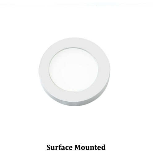 LED Button Light 24 LED 3 inch White Puck Light in 3000K