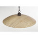 Derby 1 Light 18.5 inch Dark Bronze Pendant Ceiling Light