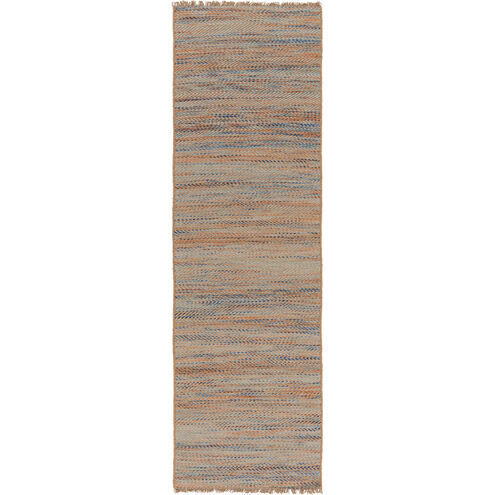 Cove 36 X 24 inch Bright Blue, Sky Blue, Seafoam, Beige Rug