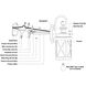 Henderson Textured Black Outdoor Motion Sensor