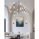 Fusion Collection - Rimini Family 16 Light 45 inch Brushed Brass Chandelier Ceiling Light in 45" D x 45" W x 26.25" H, EVOLV
