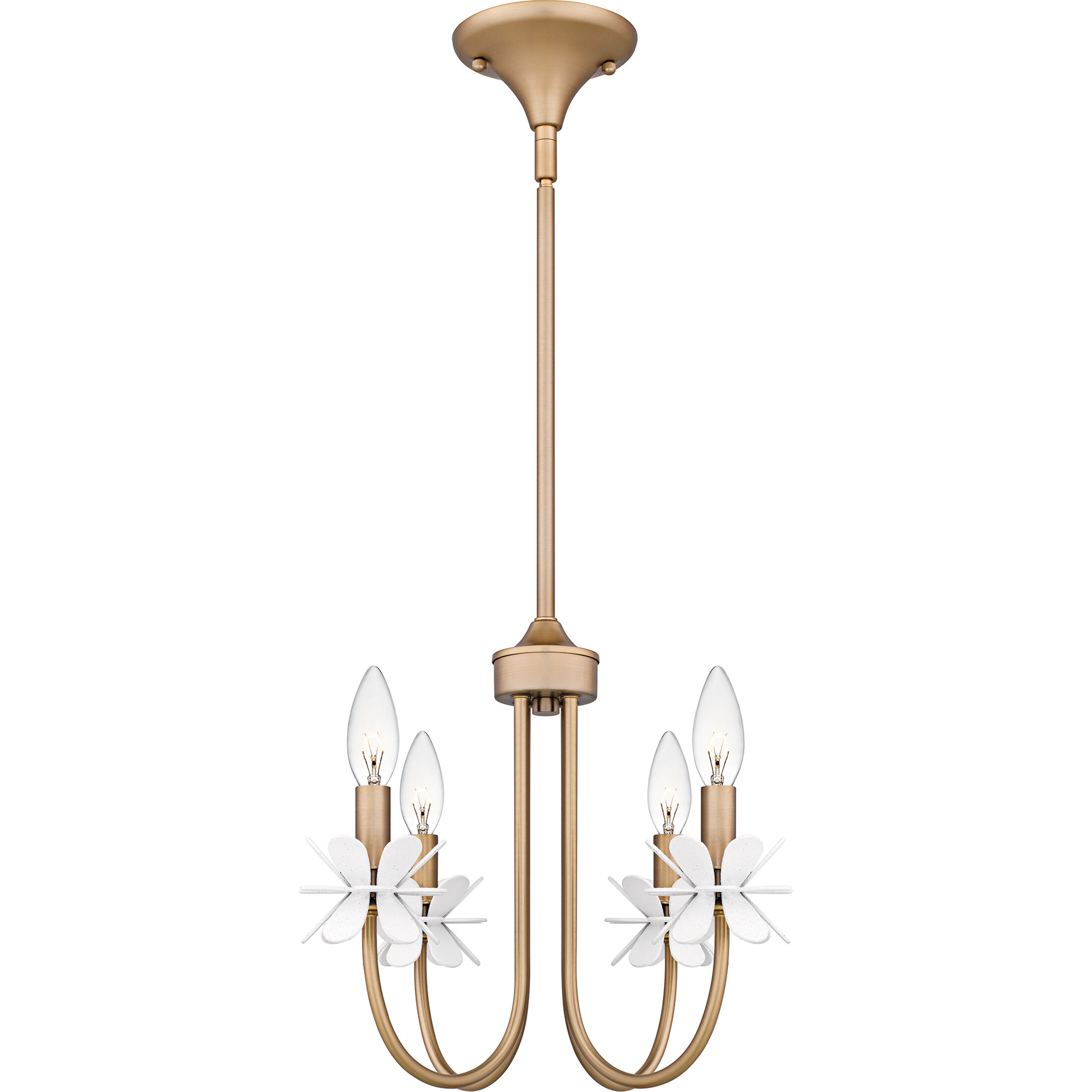 Remy 4 Light 16 inch Bronze Gold Chandelier Ceiling Light