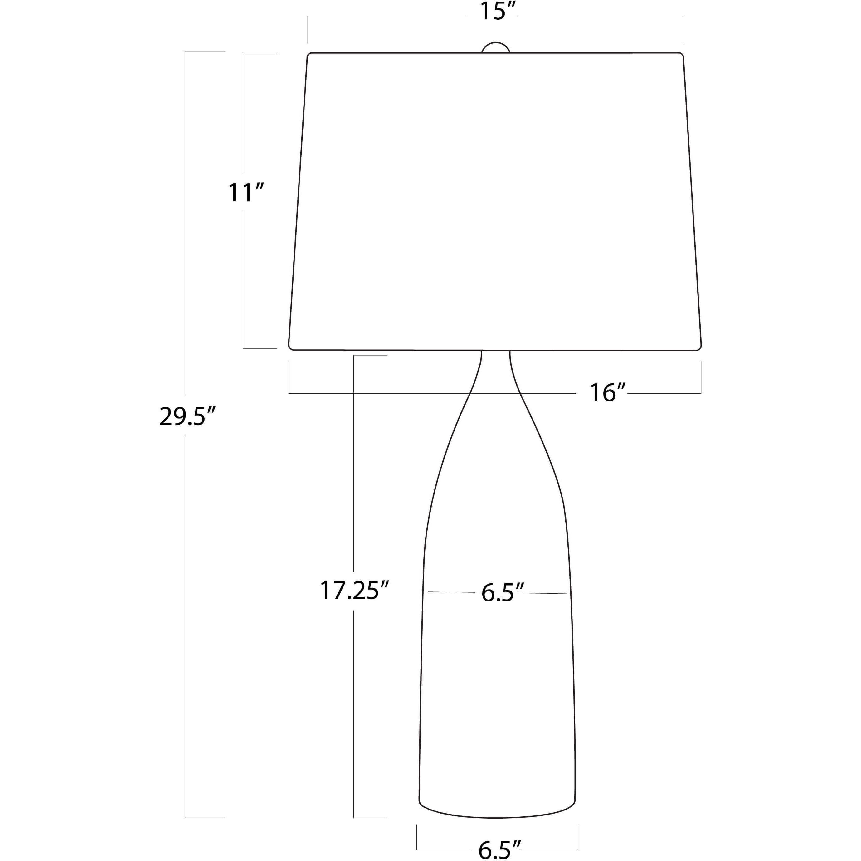 Hayden 29.5 inch 150.00 watt White Table Lamp Portable Light