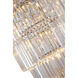 Canada 34 Light 36 inch Chrome Chandelier Ceiling Light