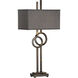Wildwood 38 inch 60 watt Scorched Bronze Table Lamp Portable Light
