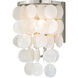 Elsa LED 6.5 inch Satin Nickel Bathroom Light Wall Light