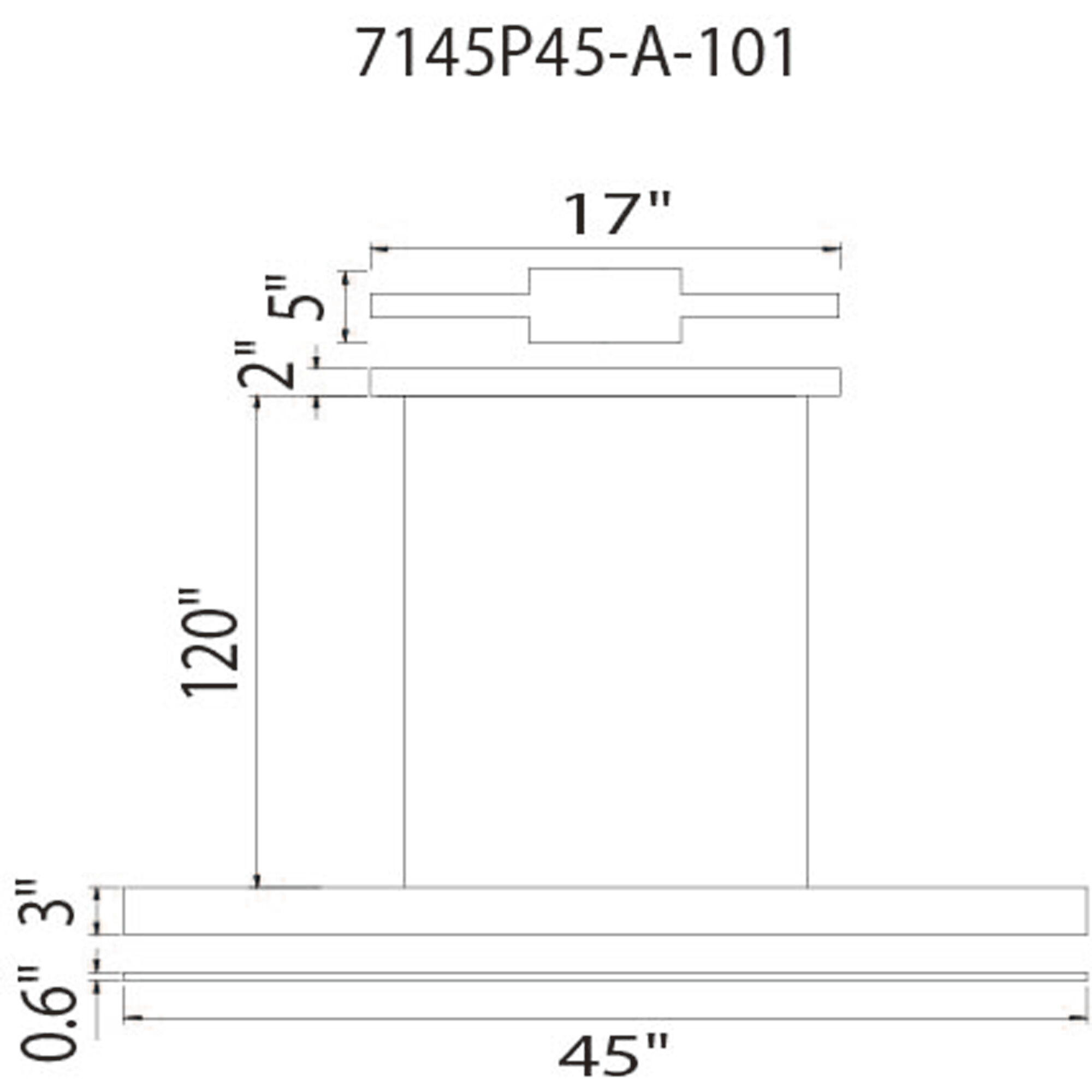 Bellagio LED 45 inch Pearl Black Island/Pool Table Light Ceiling Light