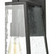 Meditterano 1 Light 18 inch Matte Black Outdoor Sconce