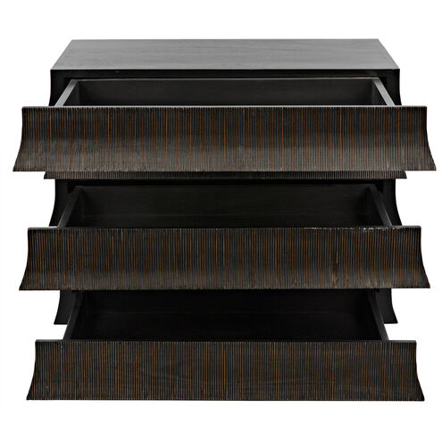 Ava Hand Rubbed Black Dresser
