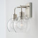 Tanner 2 Light 15 inch Brushed Nickel Vanity Light Wall Light