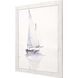 Waterside Collection Blue Framed Art