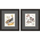 Glowing Garden Orange and Yellow and Pink and Gray Framed Art, Propac