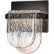 Riverbed Sconce Wall Light in Ink