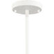 Somers 6 Light 42 inch White Chandelier Ceiling Light