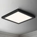 Chip LED 8.5 inch Black Flush Mount Ceiling Light