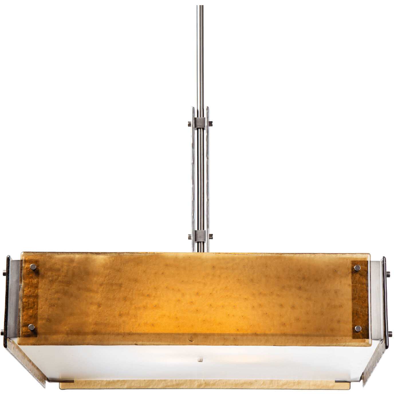 Urban Loft 4 Light 24 inch Beige Silver Chandelier Ceiling Light in Metallic Beige Silver, Bronze Granite, Square