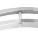 Clarion 1 Light 14 inch Brushed Nickel Flush Mount Ceiling Light