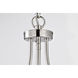 Amado 3 Light 14 inch Polished Nickel Pendant Ceiling Light