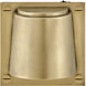 Scout LED 7 inch Heritage Brass Indoor Wall Sconce Wall Light