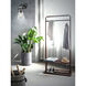 Restoration Newton 1 Light 8 inch Matte Black Sconce Wall Light, Restoration