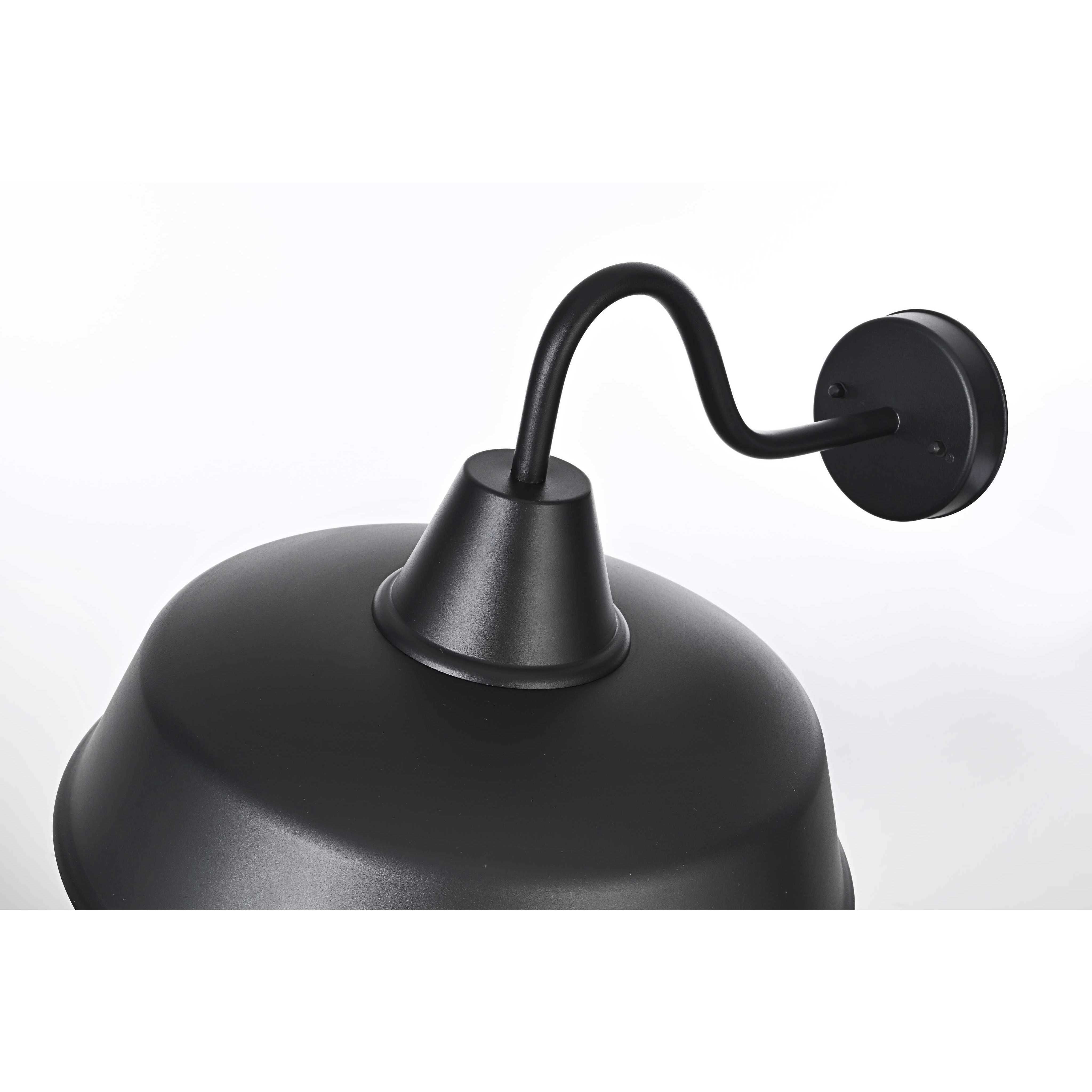 Tinsley 1 Light 12 inch Black Outdoor Wall Sconce