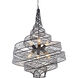 Flow 6 Light 26 inch Steel Pendant Ceiling Light
