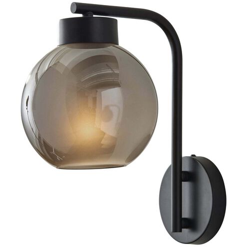Atticus 5 inch Black Wall Lamp Wall Light