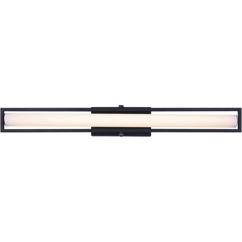Madison LED 37 inch Black Vanity Light Wall Light