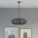 Deluna 5 Light 22 inch Black Pendant Chandelier Ceiling Light