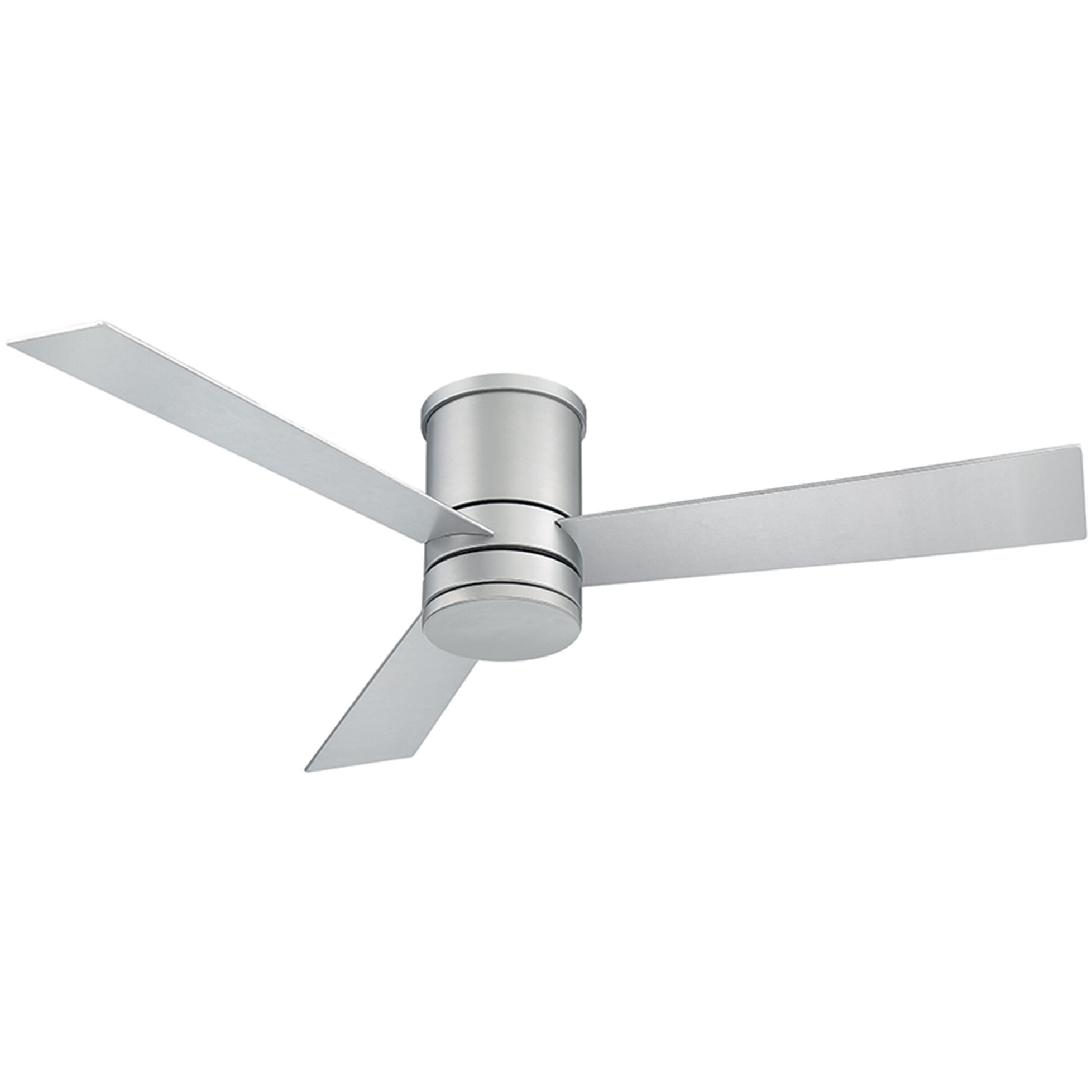Axis 52 inch Titanium Flush Mount Ceiling Fan in 2700K