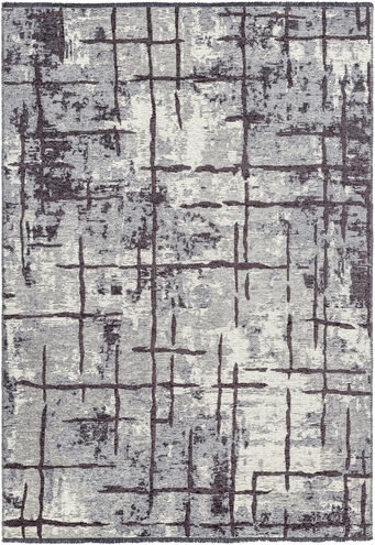 Toscana 84 X 59 inch Slate Rug, Rectangle