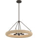 Aeris 5 Light 24 inch Dark Bronze Pendant Ceiling Light