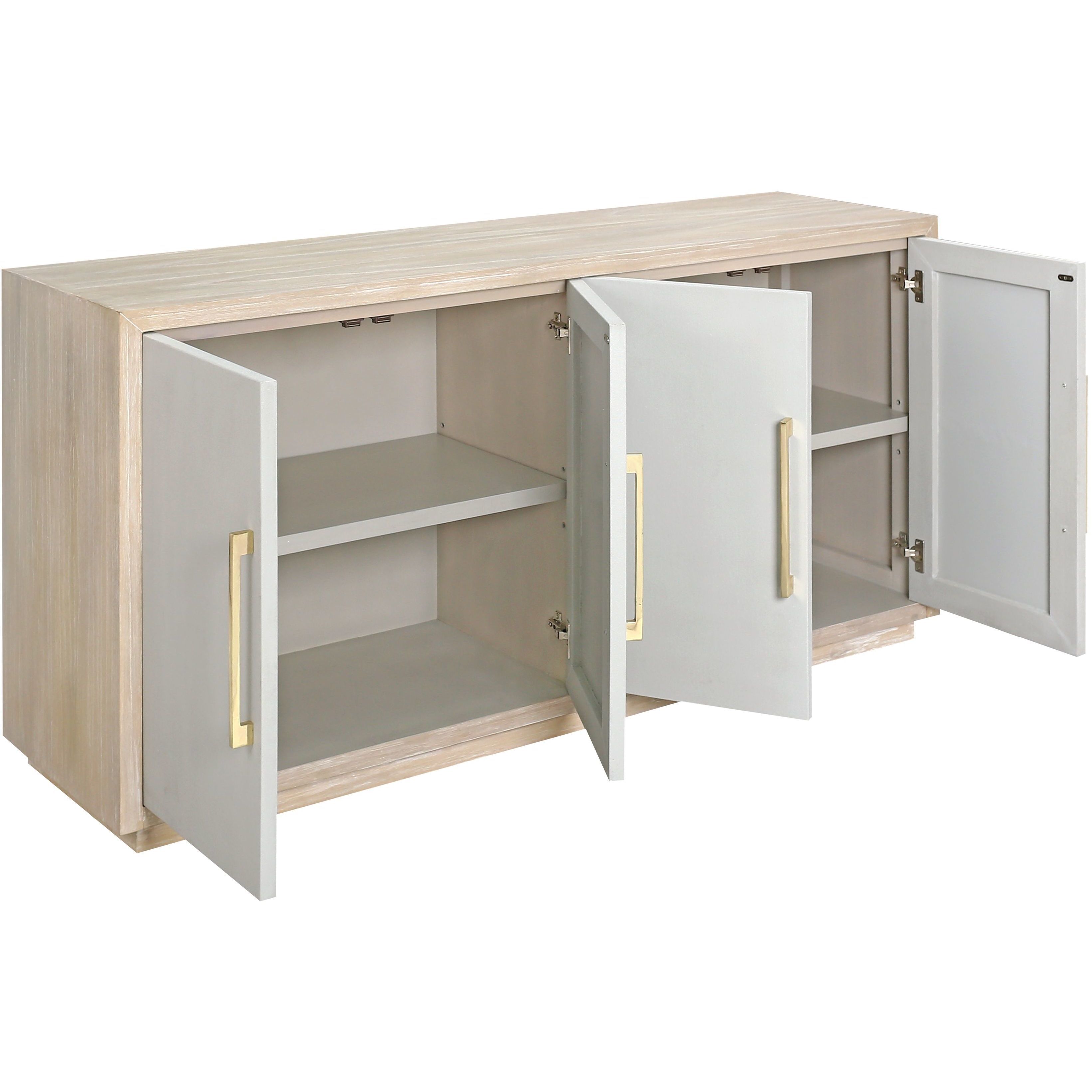 Crystal Bay 66.25 X 18 inch Ebbtide with North Star Credenza