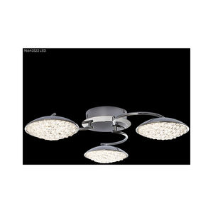 Galaxy LED 24 inch Silver Flush Mount Ceiling Light