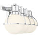 Pierce 4 Light 32 inch Chrome Bathroom Vanity Light Wall Light