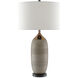 Alexander 32 inch 150 watt Matte & Glossy Gold/Black Table Lamp Portable Light