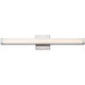 Spec LED 24 inch Satin Nickel Bath Vanity Wall Light