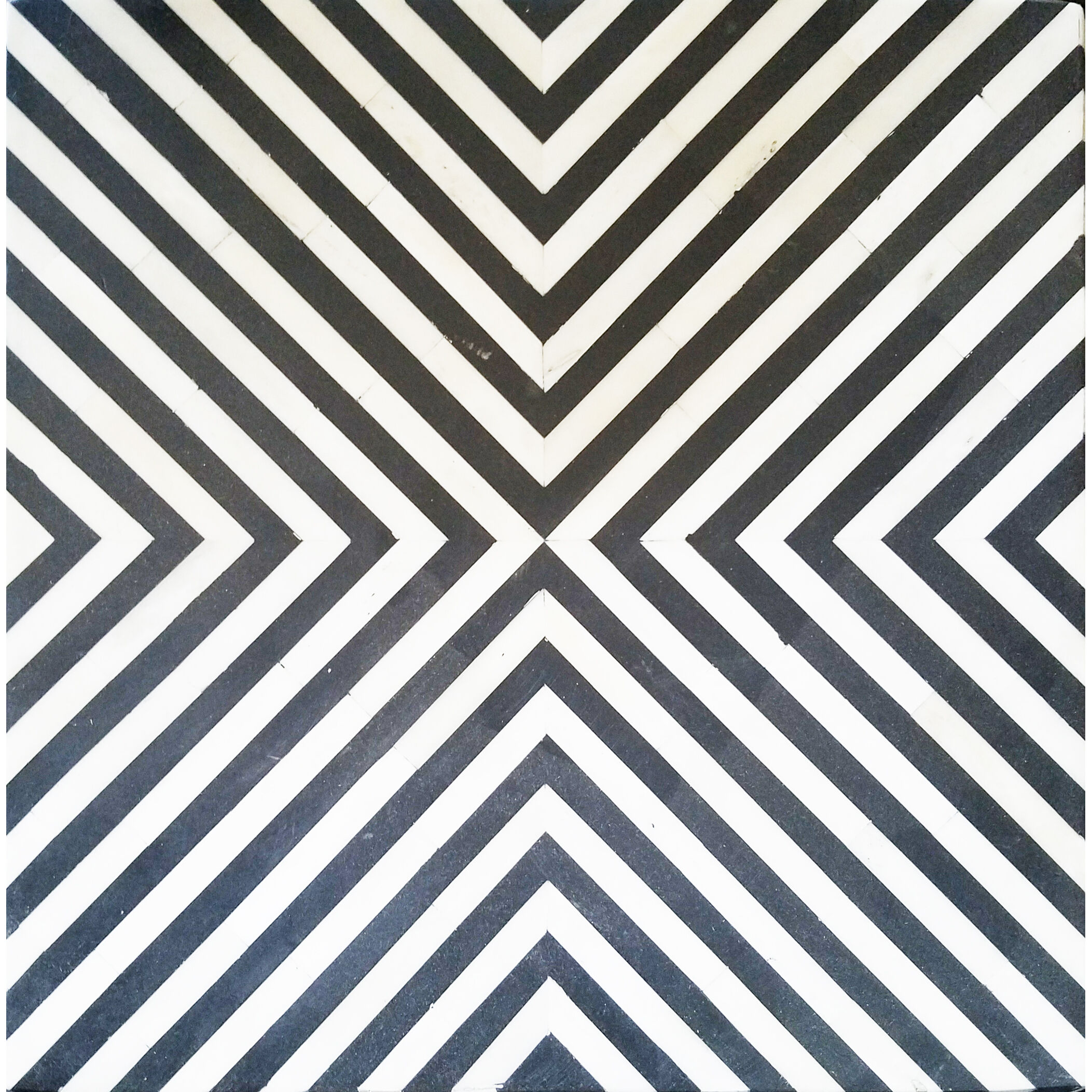 Bone Inlay Zanzibar Bone Inlay 18 X 18 inch Black Bone Inlay Accent Table