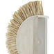 Seychelles 1 Light 19 inch Sugar White Wall Sconce Wall Light, Jamie Beckwith Collection