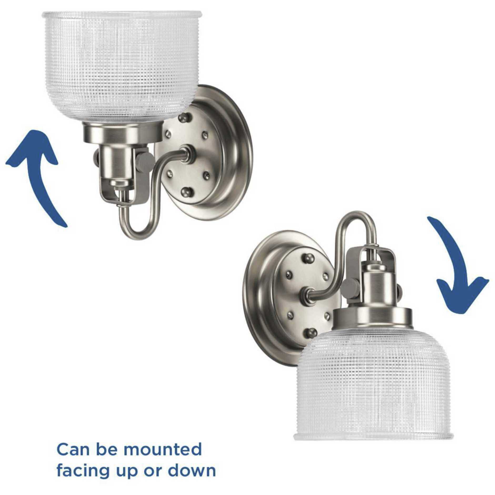 Archie 1 Light 5.75 inch Antique Nickel Bath Vanity Wall Light